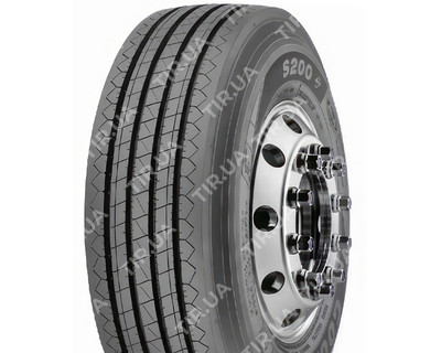 315/80R22.5 Goodyear S200+ 156/151L Рулевая грузовая шина 315/80R22.5 Goodyear S200+ 156/151L Рулевая грузовая шина