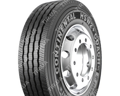 315/80R22.5 Continental HSW2+ Coach 156/150L Рульова вантажна шина