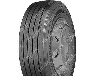 315/70R22.5 Continental Conti EfficientPro S+ 156/150L Рулевая грузовая шина 315/70R22.5 Continental Conti EfficientPro S+ 156/150L Рулевая грузовая шина