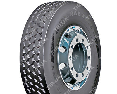 315/80R22.5 General Tire Addax MA 156/150K Ведущая грузовая шина